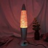 Φωτιστικό Glitter Κόκκινο - Glitter Lamp Red 34cm