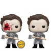 Funko POP Bundle of 2: American Psycho - Patrick with Axe & Chase 942