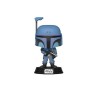 Funko Pop Tees Box The Mandalorian Death Watch No Stripes Bobble-Head Figure & Tshirt Large