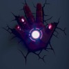 Διακοσμητικό Φωτιστικό Marvel - Ironman Hand 3D Light