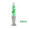 Φωτιστικό Λάβας - Lava Lamp 34cm - Πράσινο