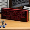 Paladone Φωτιστικό Stranger Things Logo με Δώρο Τροφοδοτικό