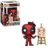 Funko POP Marvel Deadpool - Artist Deadpool 887 Bobble-Head Special Edition Exclusive