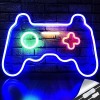Διακοσμητικό Φωτιστικό Neon Gamepad σε Μπλε Χρώμα