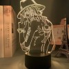 Διακοσμητικό Φωτιστικό One Piece - Portgas D. Ace 3d Acrylic Led Light USB
