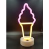 Διακοσμητική Λάμπα Led Παγωτό - Ice Cream Decoration Lamp USB