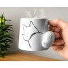 Κεραμική Κούπα 3D σε σχήμα ουρά σκύλου - Dog Tail Mug