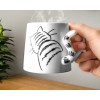 Κεραμική Κούπα 3D σε σχήμα ουρά γάτας - Cat Tail Mug