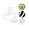 Επιτοίχιο Διακοσμητικό Led Κύκνος - Swan Decoration Lamp USB