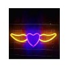 Επιτοίχιο Διακοσμητικό Led Φτερωτή Καρδιά - Flying Heart Decoration Lamp USB