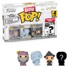 Funko Bitty POP! Harry Potter - Albus Dumbledore, Nearly Headless Nick, Minerva McGonagall & Chase Mystery 4-Pack Vinyl Figures