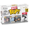 Funko Bitty POP! Harry Potter - Albus Dumbledore, Nearly Headless Nick, Minerva McGonagall & Chase Mystery 4-Pack Vinyl Figures