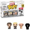 Funko Bitty POP! Harry Potter - Harry Potter, Draco Malfoy, Dobby & Chase Mystery 4-Pack Vinyl Figures