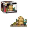 Funko POP Movies Star Wars Deluxe - Jabba the Hutt & Salacious B. Crumb 611 Bobble-Head
