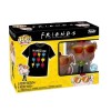 Funko Pop Tees Box Friends - Monica Geller Metallic 706 Vinyl Figure Exclusive & T-shirt Medium
