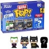 Funko Bitty POP! Heroes - The Joker, Batgirl, Batman & Chase Mystery 4-Pack Vinyl Figures