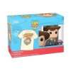 Funko Pop Tees Box Toy Story 4 - Sheriff Woody Metallic 522 Vinyl Figure Exclusive & T-shirt Large