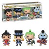 Funko POP Animation One Piece - Luffytaro, Sabo, Roronoa Zoro, Jinbe GiTD 4-Pack Vinyl Figures Exclusive
