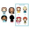 Funko Bitty POP! Disney Princess - Peasant Belle, Pocahontas, Jasmine & Chase Mystery 4-Pack Vinyl Figures