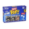 Funko Bitty POP! Heroes - Batman, Robin, Scarecrow & Chase Mystery 4-Pack Vinyl Figures