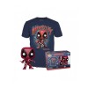 Funko Pop Tees Marvel Deadpool with Canes Figure & Tshirt Medium