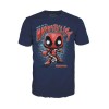 Funko Pop Tees Marvel Deadpool with Canes Figure & Tshirt Medium