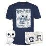 Funko Pop Tees Box Harry Potter - Hedwig 76 Vinyl Figure Exclusive & T-shirt Medium