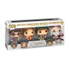 Funko POP Harry Potter - Harry Potter, Hermione Granger, Ron Weasley, Albus Dumbledore 4-Pack Vinyl Figures Exclusive