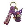 3D Μπρελόκ Σιλικόνης My Melody - Kuromi Purple Dress 8 εκ.