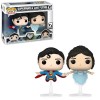 Funko POP Movies Superman - Superman & Lois Flying 2-pack Vinyl Figures Zavvi Exclusive