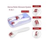 Derma roller για Μεσοθεραπεία σετ 3 Κεφαλές 1.5 - 1.0 - 0.5 mm