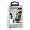 Live-Stream Ασύρματο Μικρόφωνο για iPhone Lighting Wireless Microphone - Mαύρο