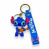 3D Μπρελόκ Σιλικόνης Stitch with Ukelele 8 εκ. 