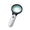 Μεγεθυντικός Φακός Χειρός με Φως 75mm με Led 3x