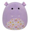 Jazwares Λούτρινο Squishmallow Hanna The Purple Hippo 19εκ.