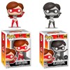 Funko POP Bundle of 2 Disney The Incredibles - Elastigirl 1508 & Chase Vinyl Figures