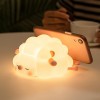 Μαλακό Επαναφορτιζόμενο Φωτιστικό Σιλικόνης Πρόβατο Ξαπλωμένο - Cute Lying down Sheep Night Light