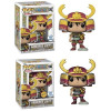 Funko POP Animation Bundle of 2 One Piece - Armored Luffy & Metallic Chase 1262 Vinyl Figure Funko Shop Exlcusive 