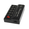 Βάση Φόρτισης 100-240V με 12 Θύρες USB-A 60W 2.4A/1A Andowl – Μαύρo