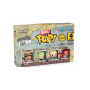 Funko Bitty POP! One Piece - Monkey D. Luffy, Roronoa Zoro, Axe-Hand Morgan & Chase 4-Pack Vinyl Figures