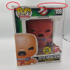 Funko POP Movies Ghostbusters - Stay Puft Marshmallow Man GitD 109 Vinyl Figure Fugitive Toys Exclusive Damaged Box
