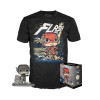 Funko Pop Tees Box Heroes Deluxe Jim Lee Collection - The Flash 268 Vinyl Figure Exclusive & T-shirt L