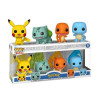 Funko POP Games Pokemon - Pikachu, Bulbasaur, Charmander, Squirtle 4-Pack Vinyl Figures Special Edition