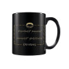 Pyramid Κεραμική Κούπα The Lord of the Rings One Ring Mug 320 ml Μαύρo