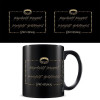 Pyramid Κεραμική Κούπα The Lord of the Rings One Ring Mug 320 ml Μαύρo