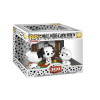 Funko POP Moment One Hundred and One Dalmatians - Rolly, Patch & Lucky with TV 1664 Vinyl Figure