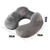 Φουσκωτό Μαξιλάρι Ταξιδιού για τον Λαιμό - Γκρι