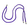 Λουράκι Λαιμού Lanyard για Κινητό με Μεταλλικό Γάντζο 75cm - Μωβ