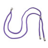 Λουράκι Λαιμού Lanyard για Κινητό με Μεταλλικό Γάντζο 75cm - Μωβ Ανοικτό