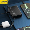 Φορητός Φορτιστής Power Bank 20000mAh 35W με Ενσωματωμένο Καλώδιο Type-C - Μαύρο